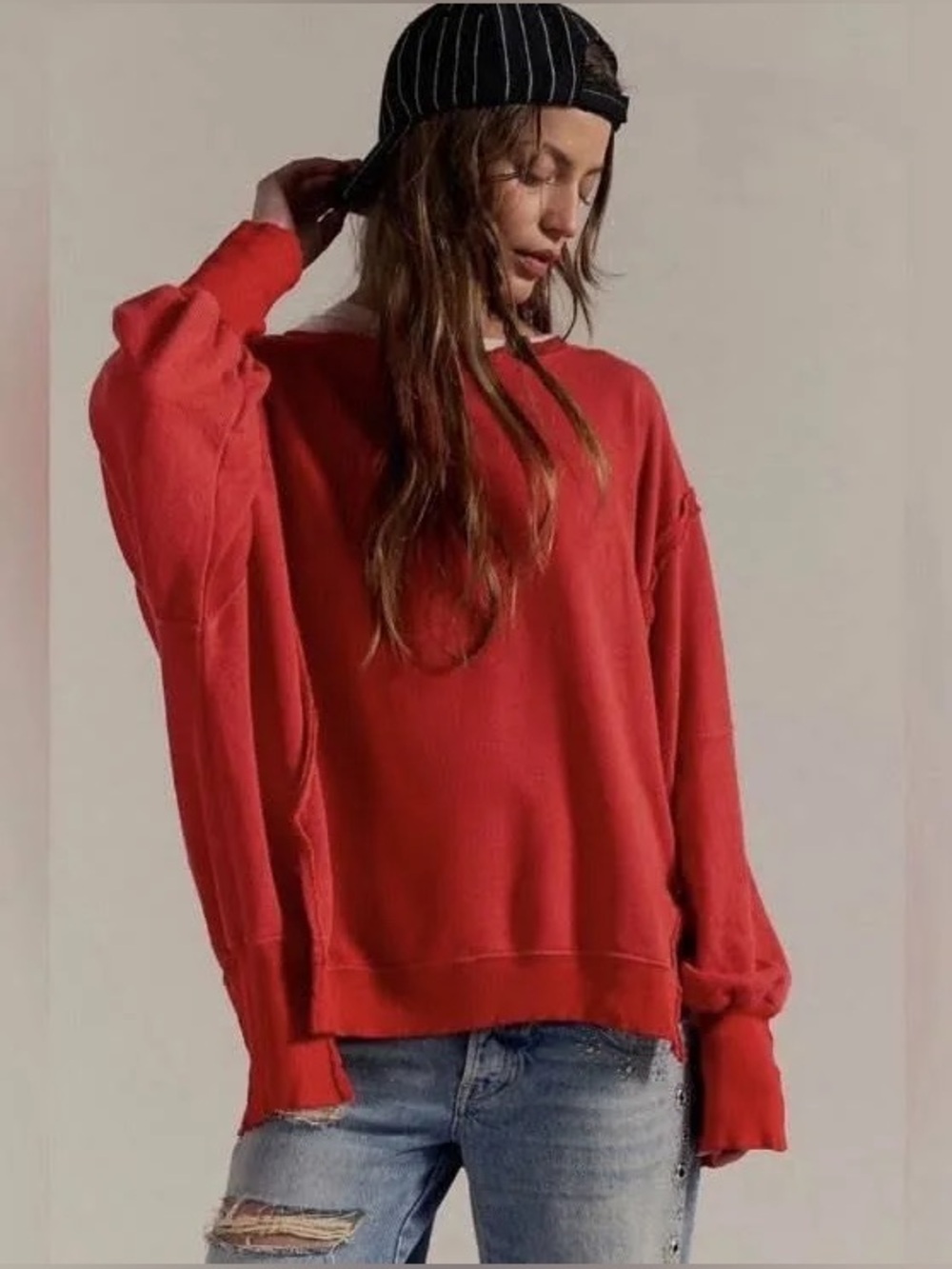 NWT Free People Camden sweatshirt